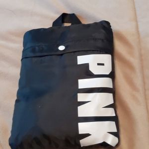 Pink duffle bag